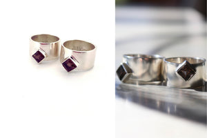 Nicole Smokey Quartz Band
