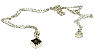 Smokey Quartz Diamond Necklace